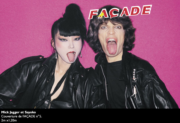 Mick Jagger et Sayoko